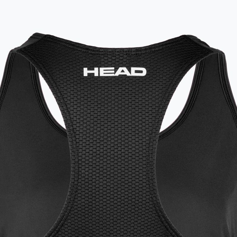 Дамски потник за тенис HEAD Spirit Tank Top black 5