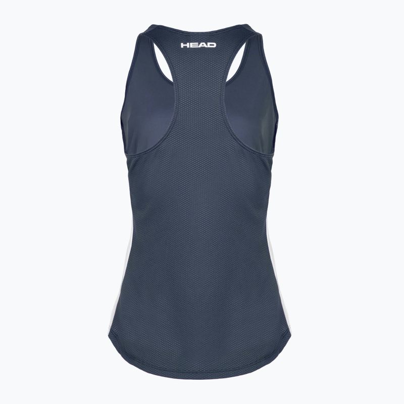 Дамски потник за тенис HEAD Spirit Tank Top navy 2