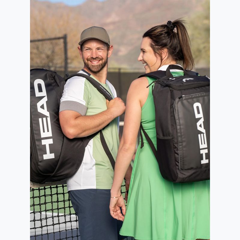 Раница HEAD Pro Pickleball Backpack 26 l black/white 4