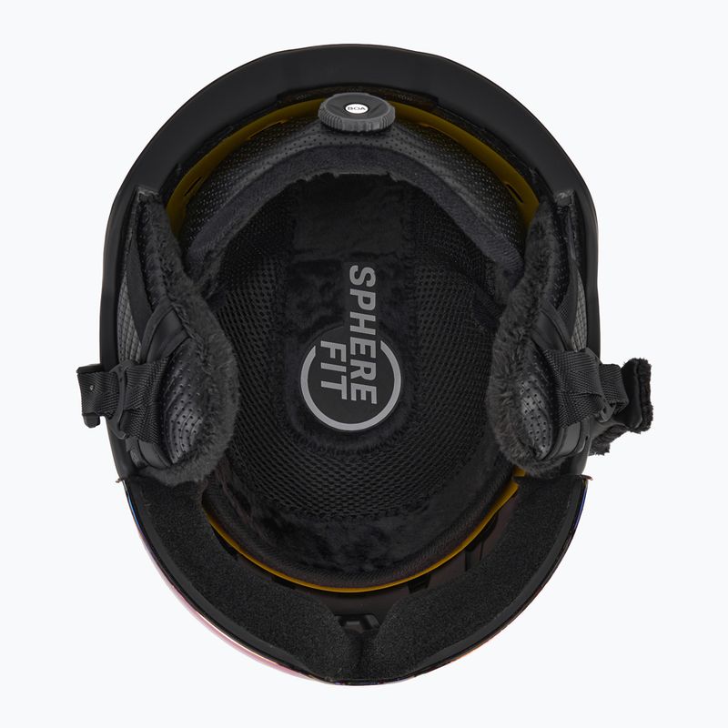Ски каска HEAD Porsche Radar 5K Photo Mips black/5k photo green 5