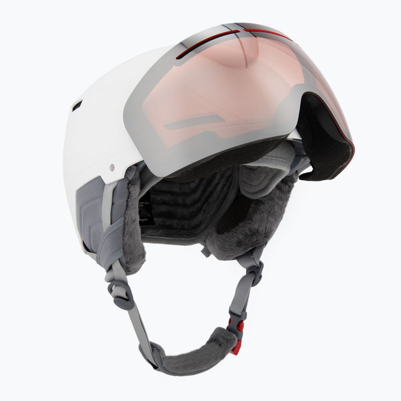 Дамска ски каска HEAD Cinema Pro W white/silver red 9