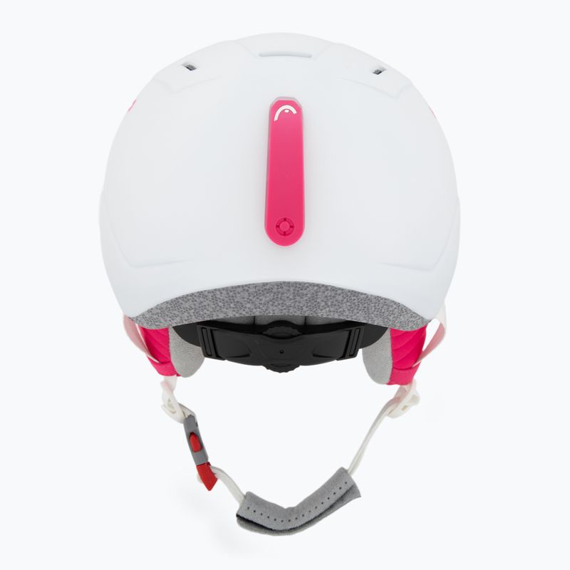 Детска ски каска HEAD Maja Visor white/silver red 4
