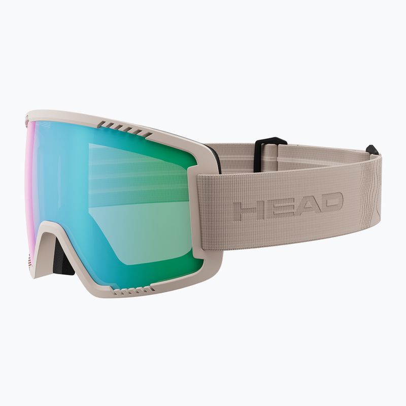 Предпазни ски очила HEAD Contex green/sand/fmr blue green 5