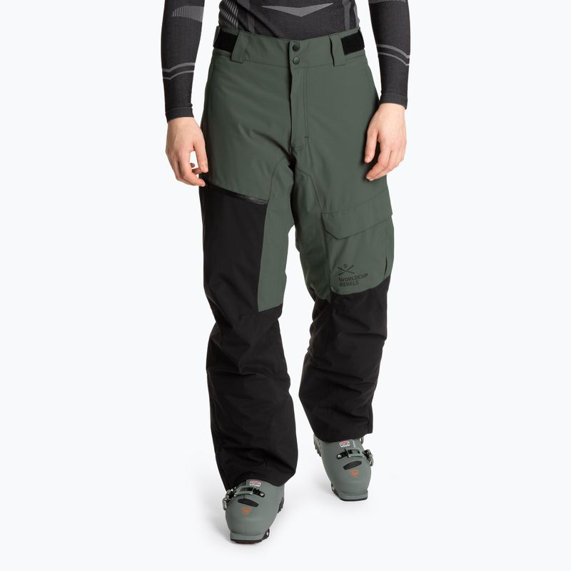 Мъжки ски панталони HEAD Race Nova black/dark thyme