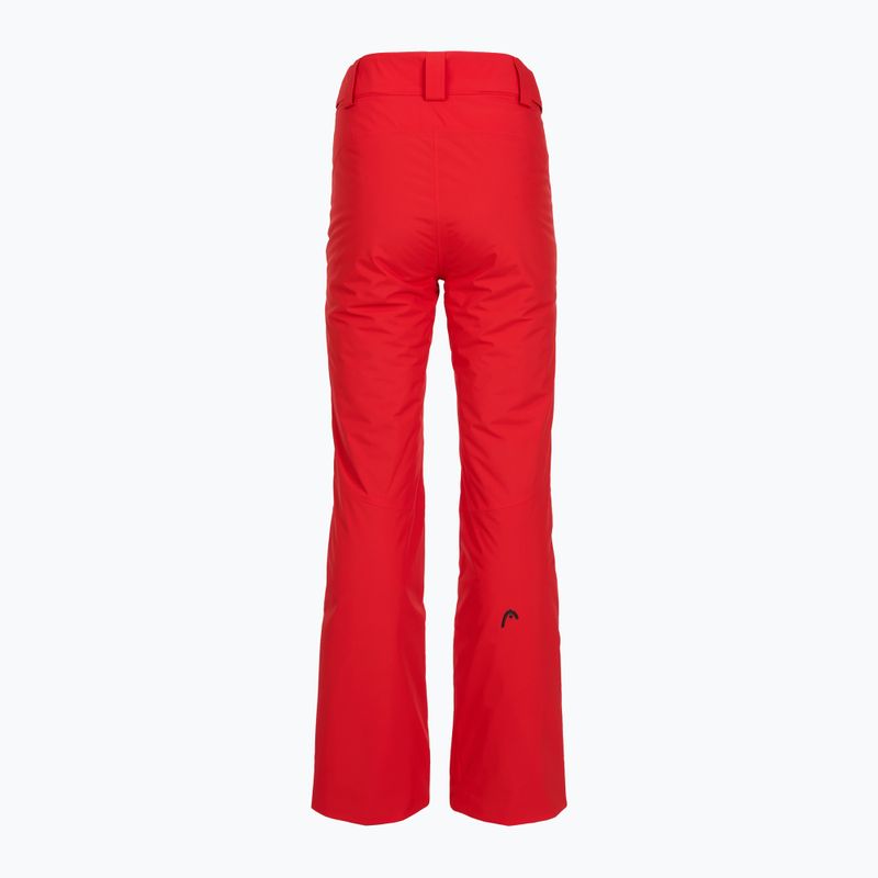 Дамски скиорски панталони HEAD Joy red 2