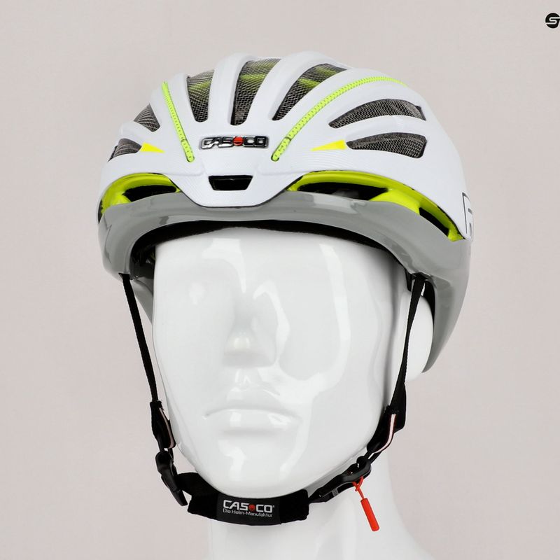 CASCO Speedairo 2 RS каска за велосипед сиво-жълта 04.1536 10