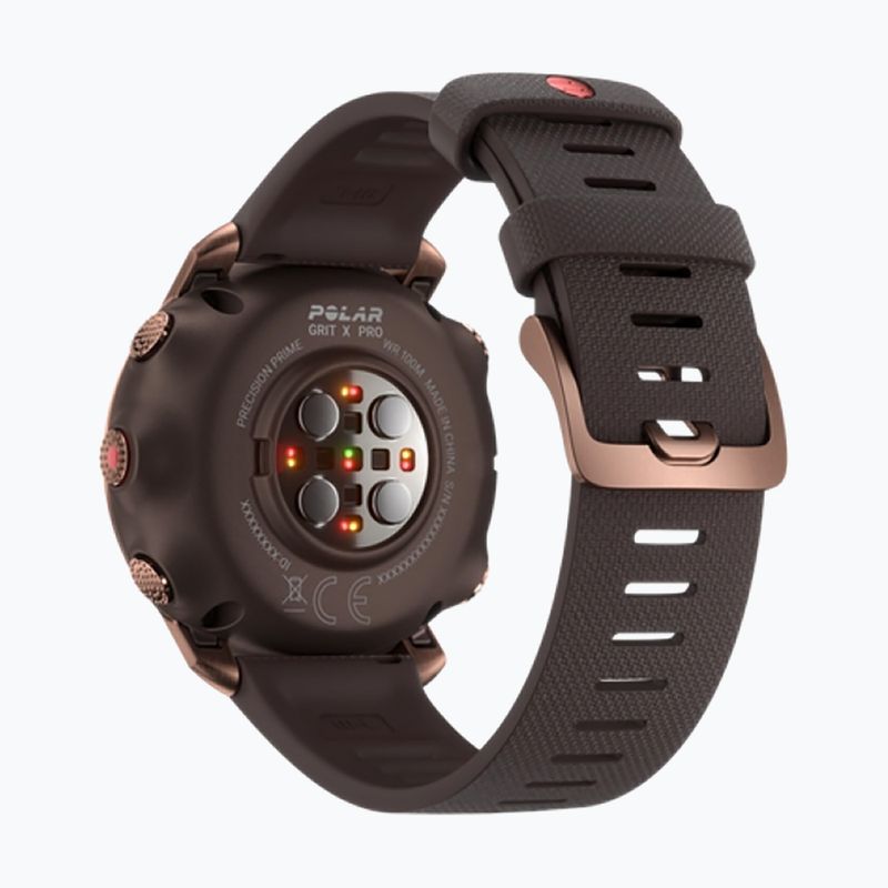 Кафяв часовник Polar Grit X Pro 4