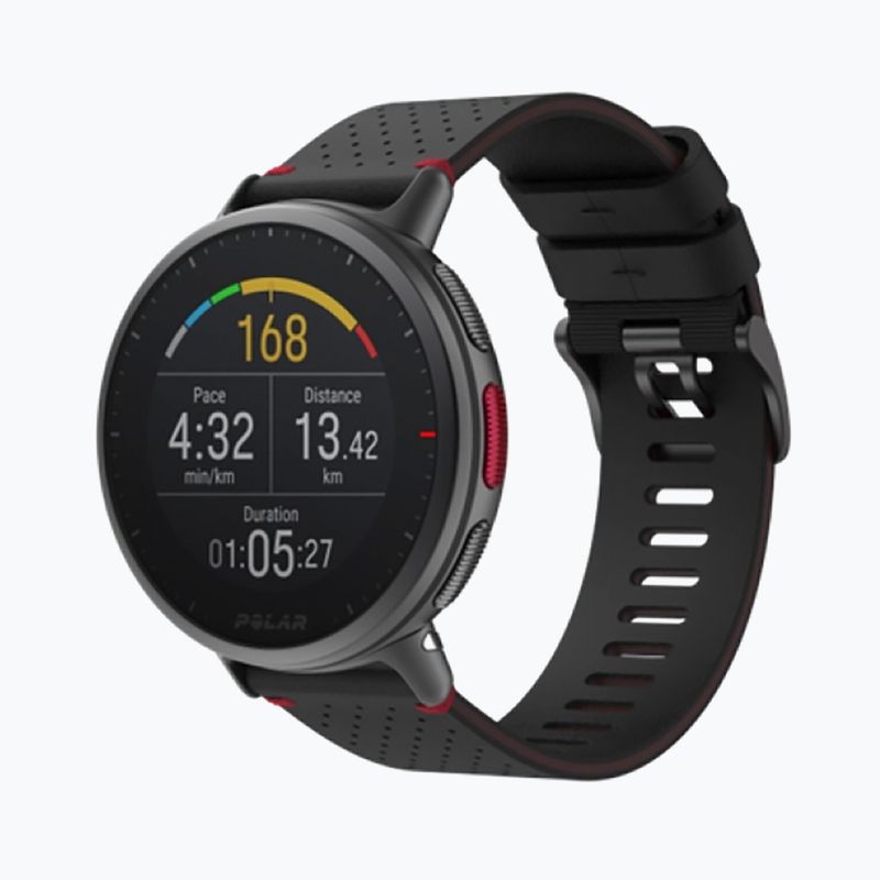 Часовник Polar Vantage V2 Shift в черно и червено