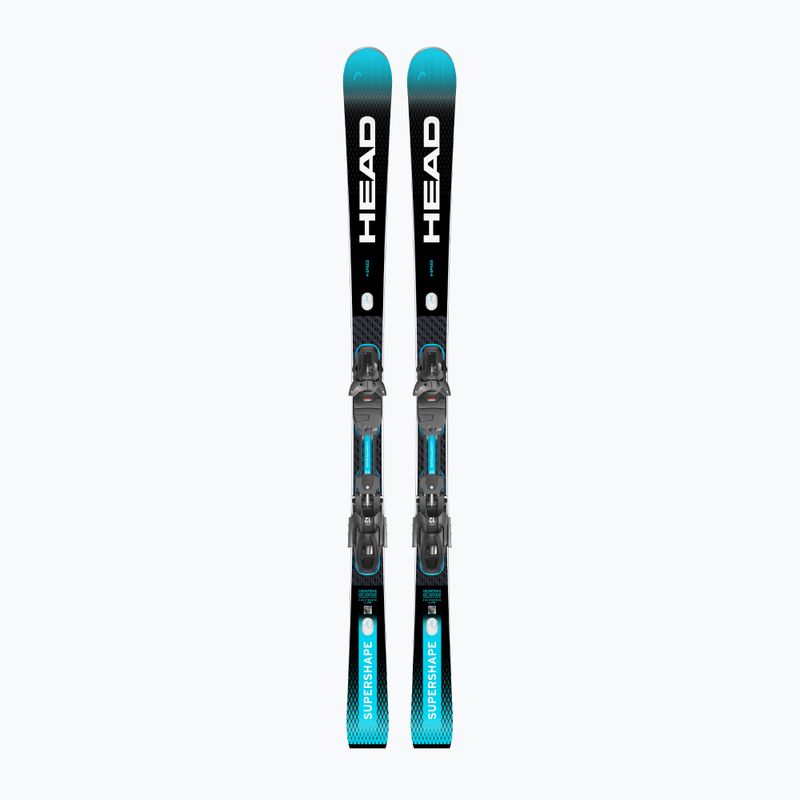 HEAD Supershape e-Speed SW BB-PR + свръзки PRD 12 GW black/blue