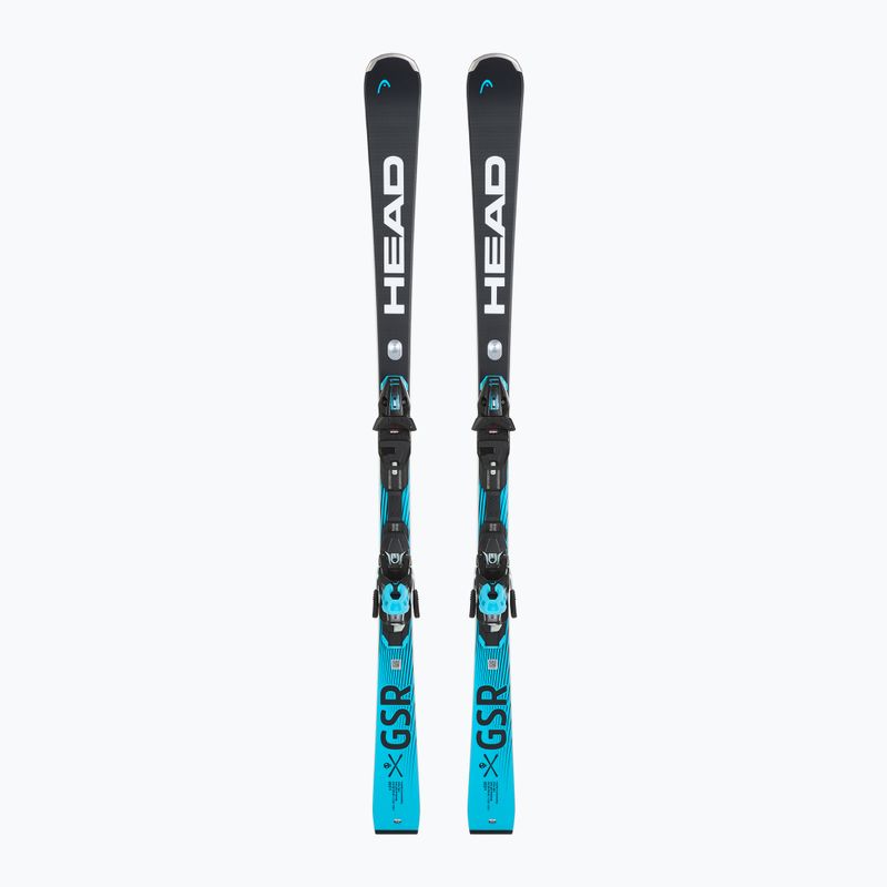 Ски за спускане HEAD Worldcup Rebels e.GSR + автомати PR 11 GW black/blue