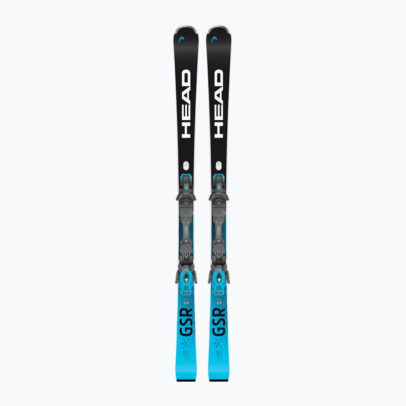 Ски за спускане HEAD Worldcup Rebels e.GSR + автомати PR 11 GW black/blue 8