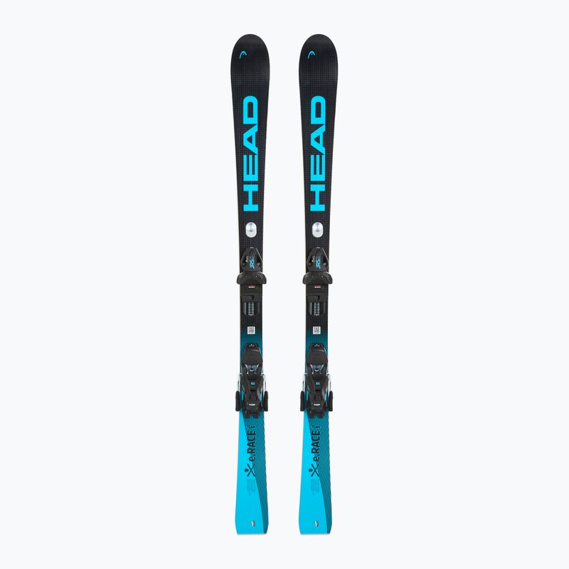 Детски ски за спускане HEAD WC e.Race Team SW JRS + автомати Jrs 7.5 GW CA black/blue