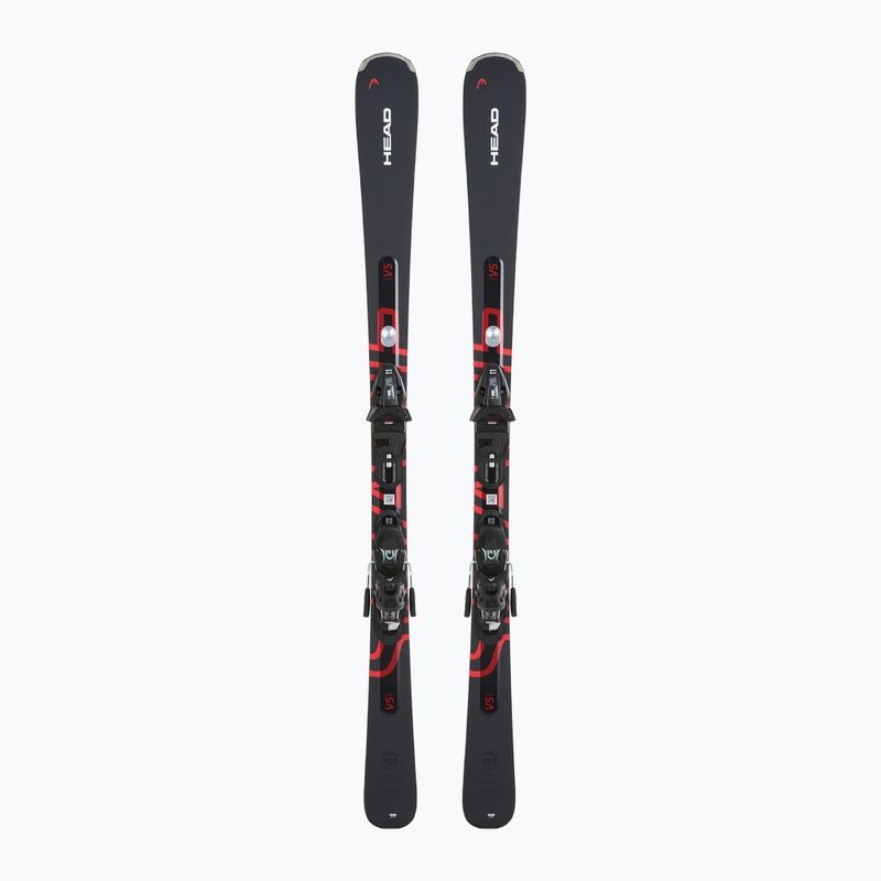 Ски за спускане HEAD Shape e.V5 AMT-PR + автомати PR 11 GW anthraciete/red