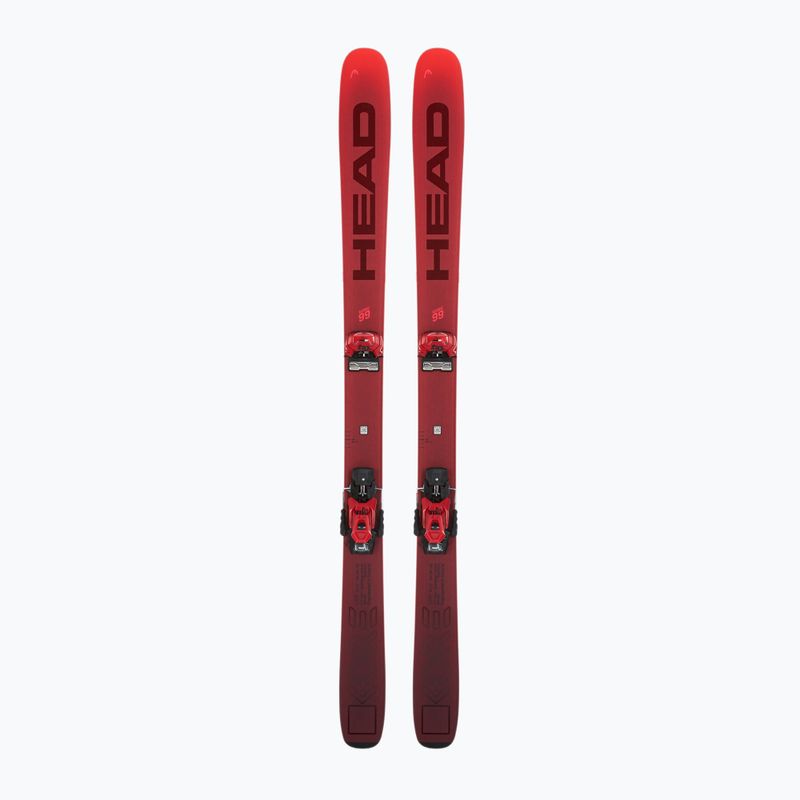Ски за спускане HEAD Kore 99 + автомати Attack 14 GW red/anthracite