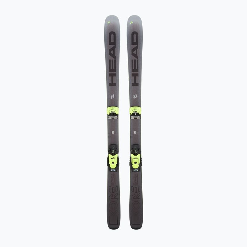 Ски за спускане HEAD Kore 93 + автомати Attack 14 GW yellow/anthracite