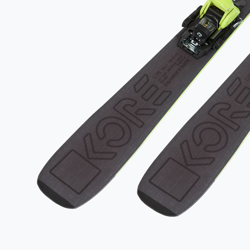 Ски за спускане HEAD Kore 93 + автомати Attack 14 GW yellow/anthracite 7