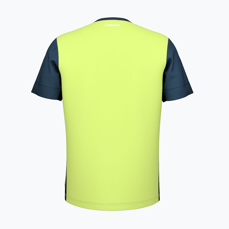 Мъжка тениска за тенис HEAD Slice lime 2