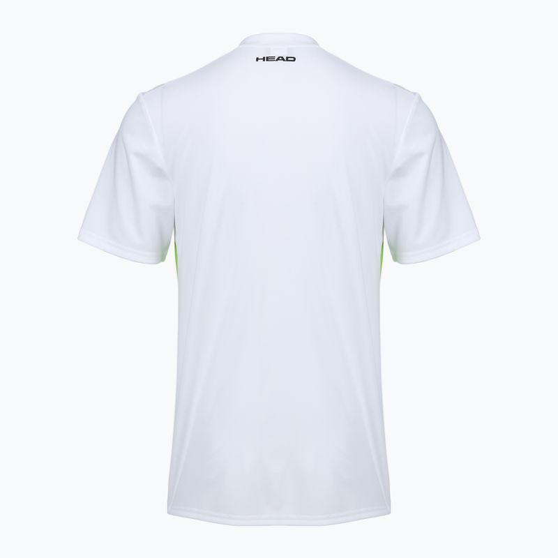Мъжка тениска за тенис HEAD Topspin gi/print perf m 5