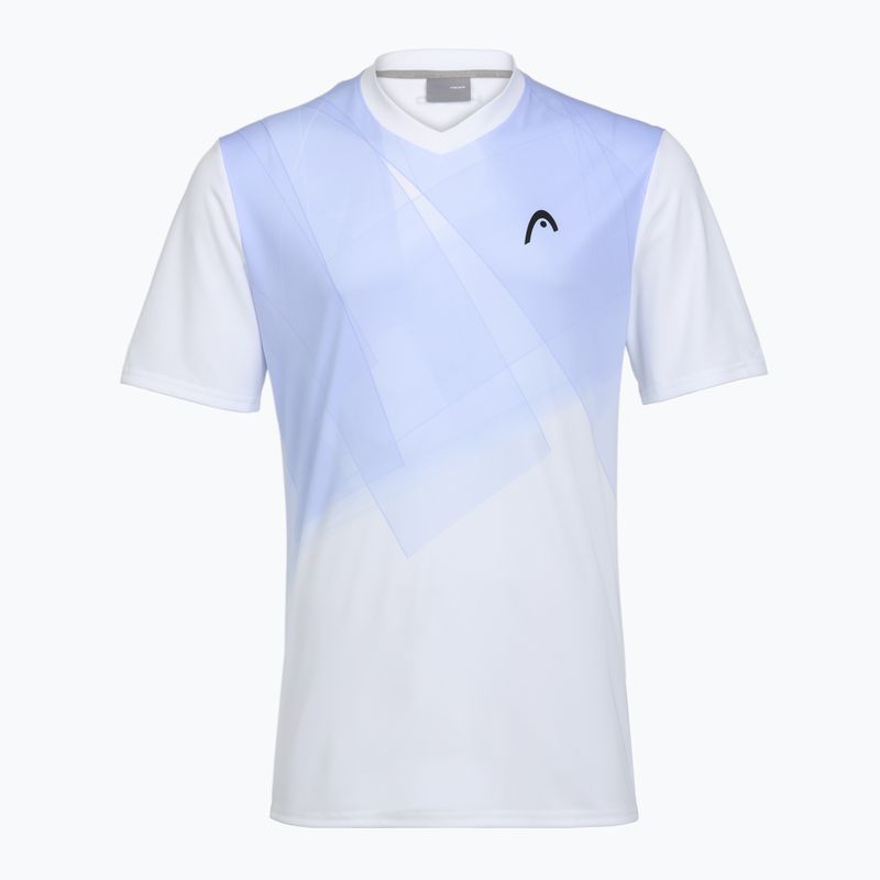 Мъжка тениска за тенис HEAD Topspin print vision m/navy
