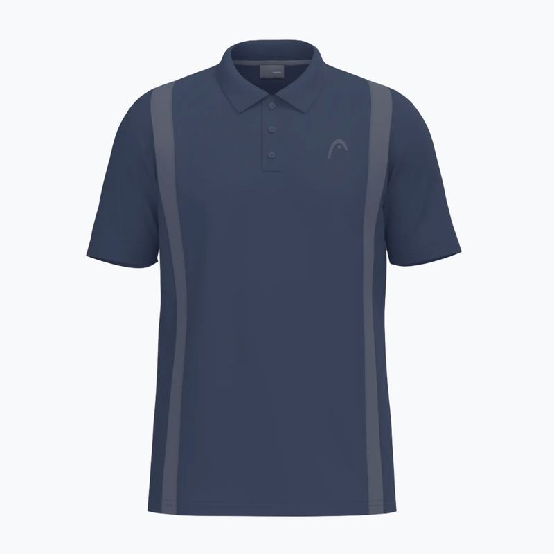 Мъжка поло фланелка за тенис HEAD Club 25 Tech Polo navy 7