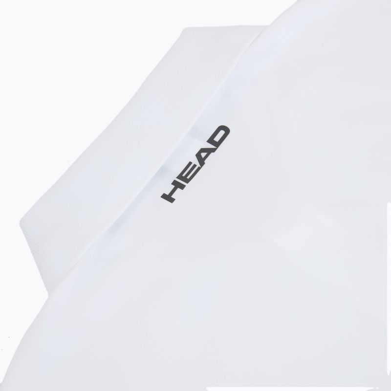 Мъжка поло фланелка за тенис HEAD Club 25 Tech Polo white 4