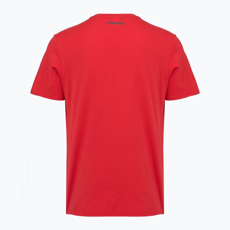 Мъжка тениска за тенис HEAD Club Original red 2