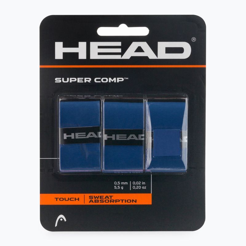 HEAD Super Comp Обвивка за тенис, синя 285088