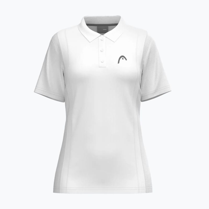 Дамска фланелка за тенис HEAD Club 25 Tech Polo white 7