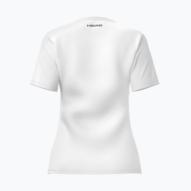 Дамска тениска за тенис HEAD Club 25 Tech W white 2