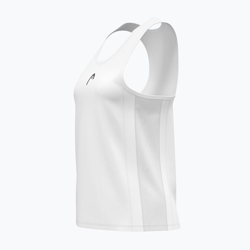 Дамски потник за тенис HEAD Club 25 Tech Tank Top W white 3