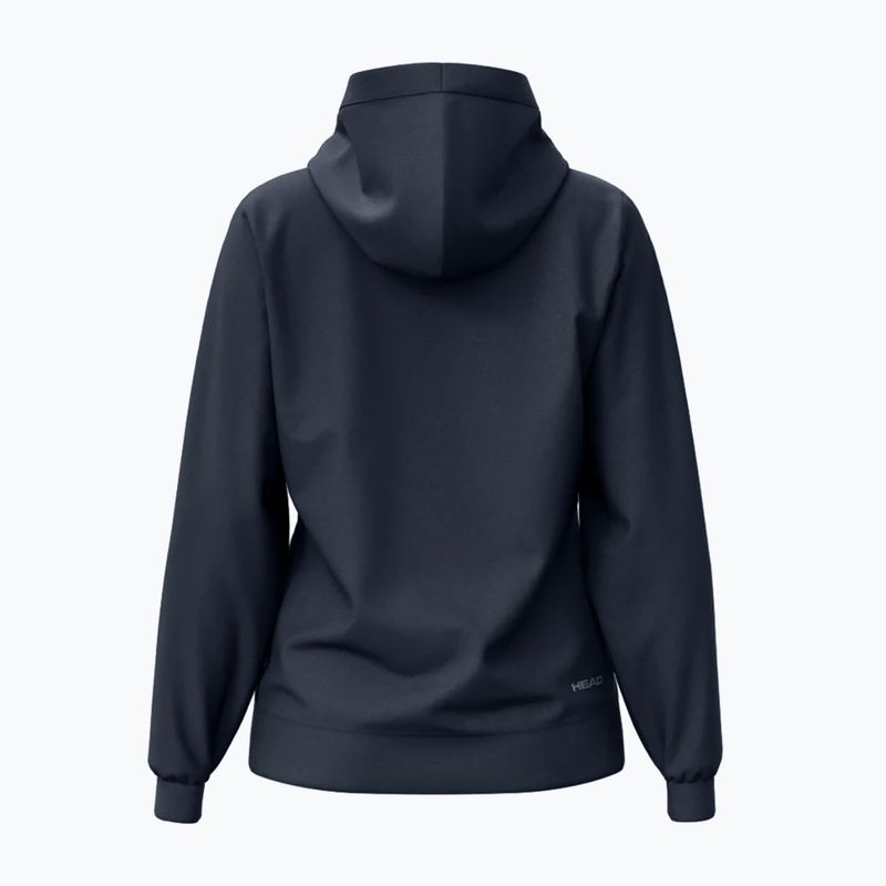 Дамски суитшърт HEAD Club Original Hoodie navy 2