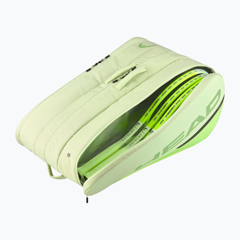 Чанта за тенис HEAD Tour Racquet Bag XL 75 l sharp green 5