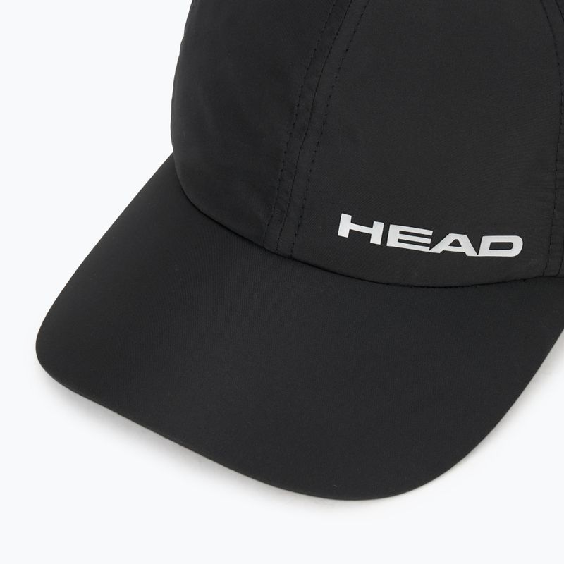 Детска шапка с козирка HEAD Pro Player Cap black 3