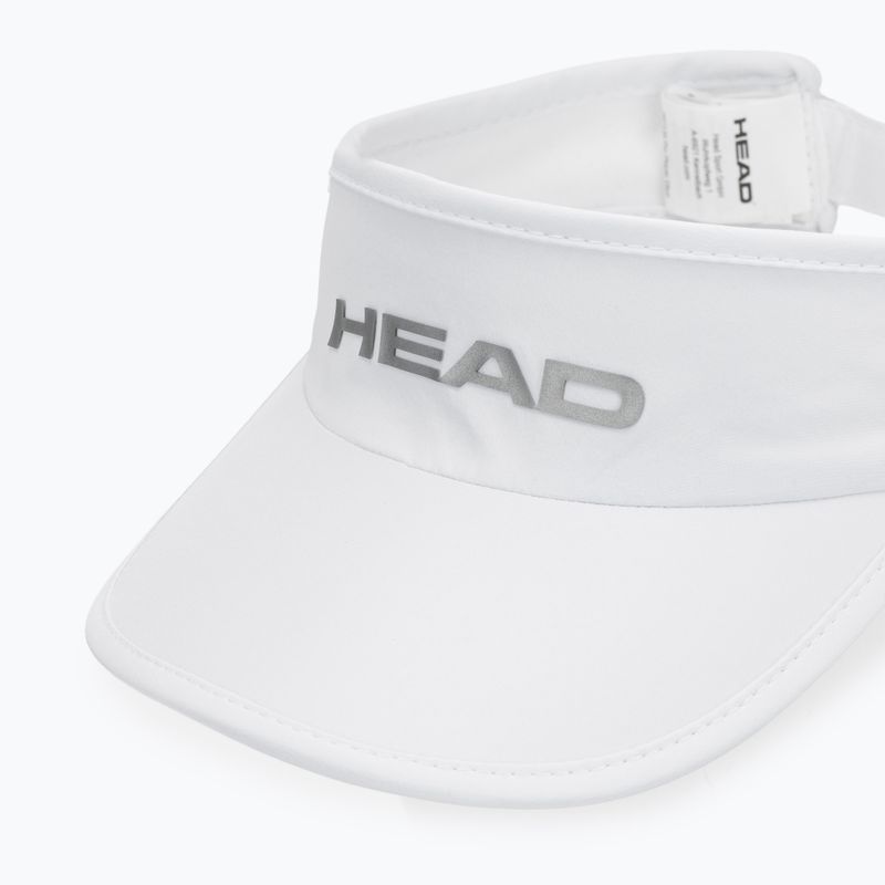 Козирка за тенис HEAD Pro Player Visor white 3