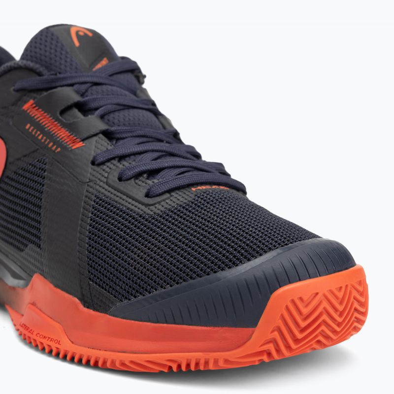 Мъжки обувки за тенис HEAD Sprint Pro 4.0 Clay dark blue/ red 7