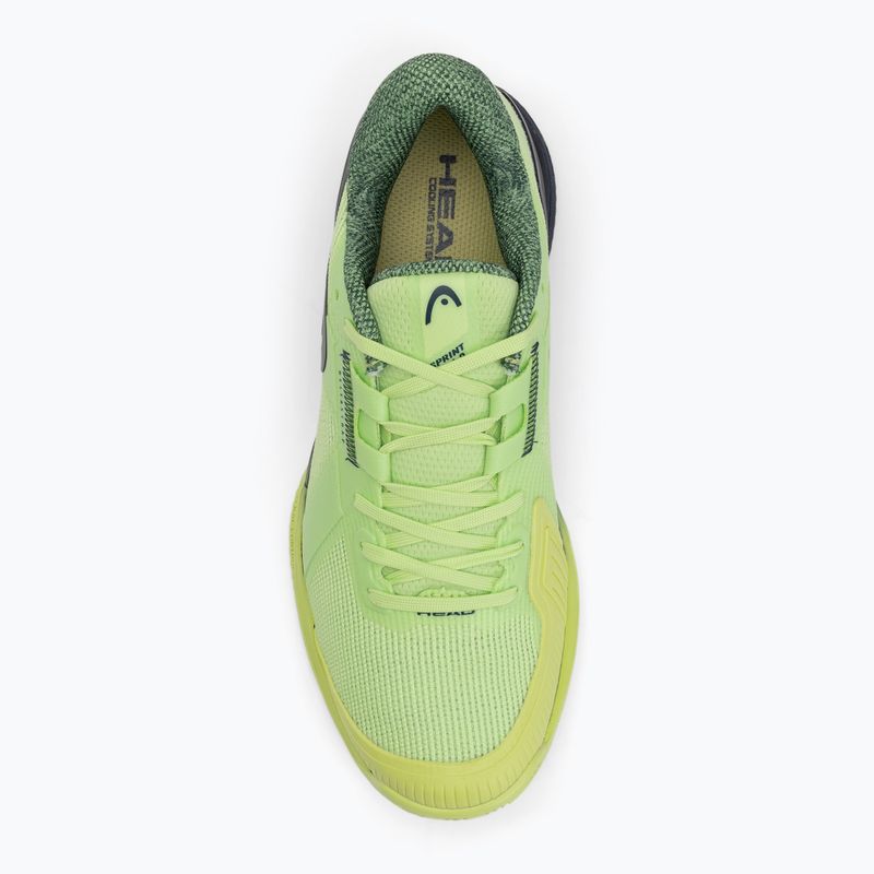 Мъжки обувки за тенис HEAD Sprint Pro 4.0 Clay lime/ navy 5