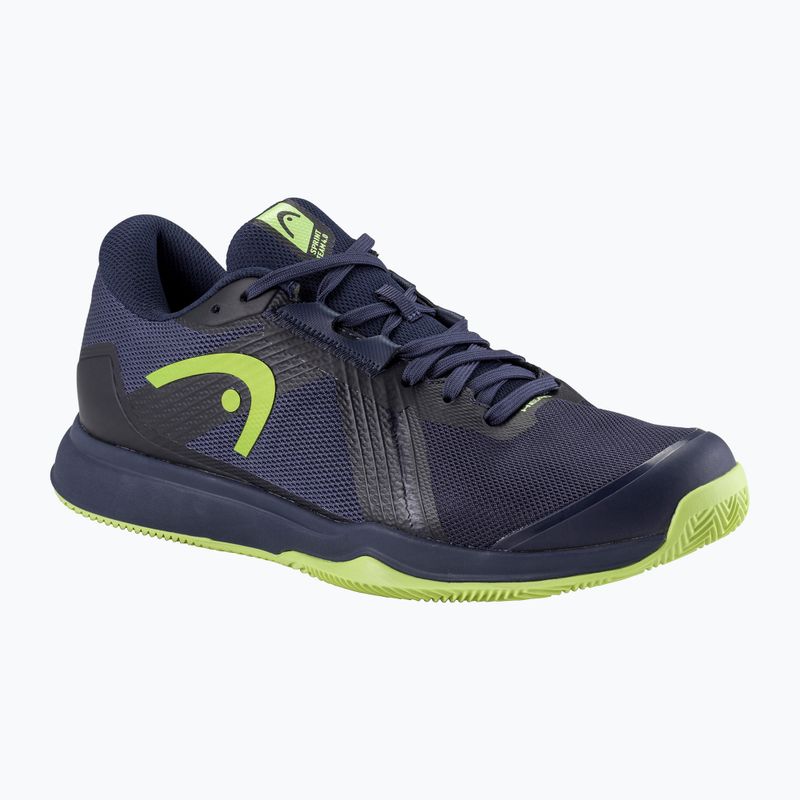 Мъжки обувки за тенис HEAD Sprint Team 4.0 Clay navy/ lime