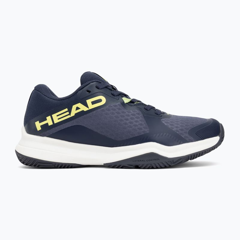 Мъжки обувки за падел HEAD Motion Team navy/ lime 2
