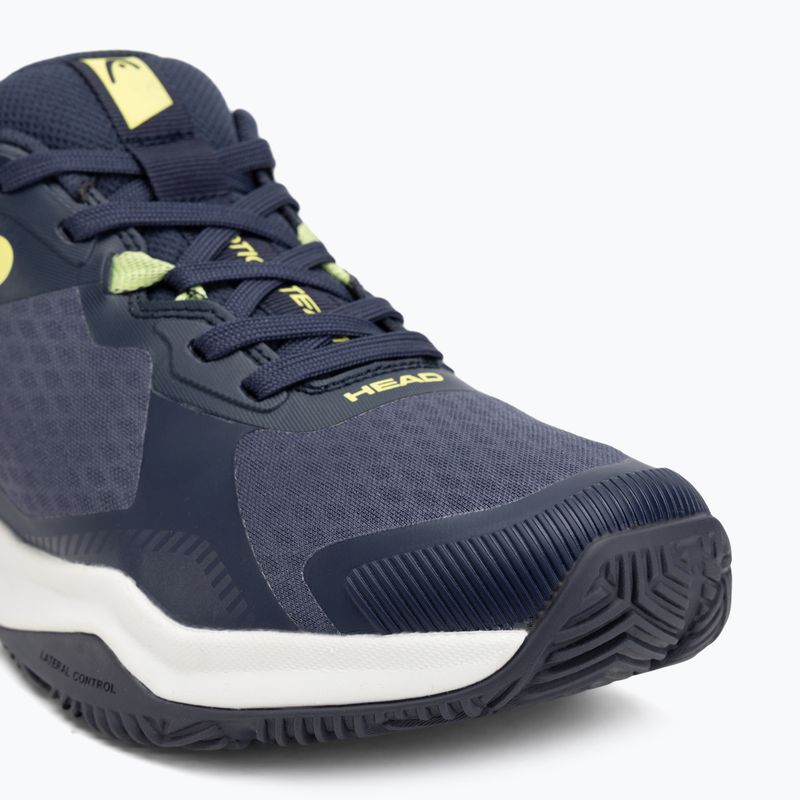 Мъжки обувки за падел HEAD Motion Team navy/ lime 7