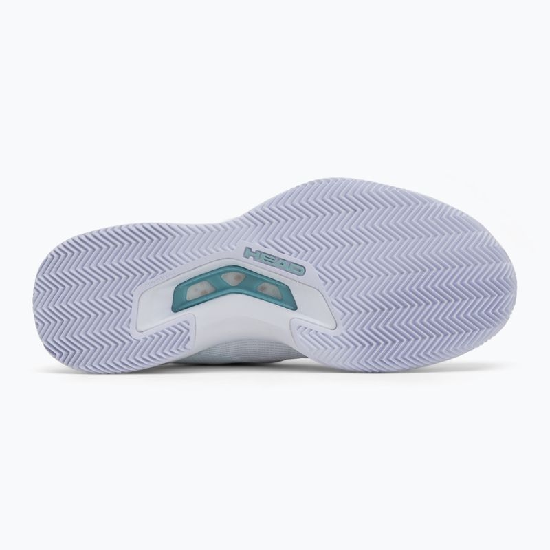 Дамски обувки за тенис HEAD Sprint Evo 3.5 Clay white/ turquise 4