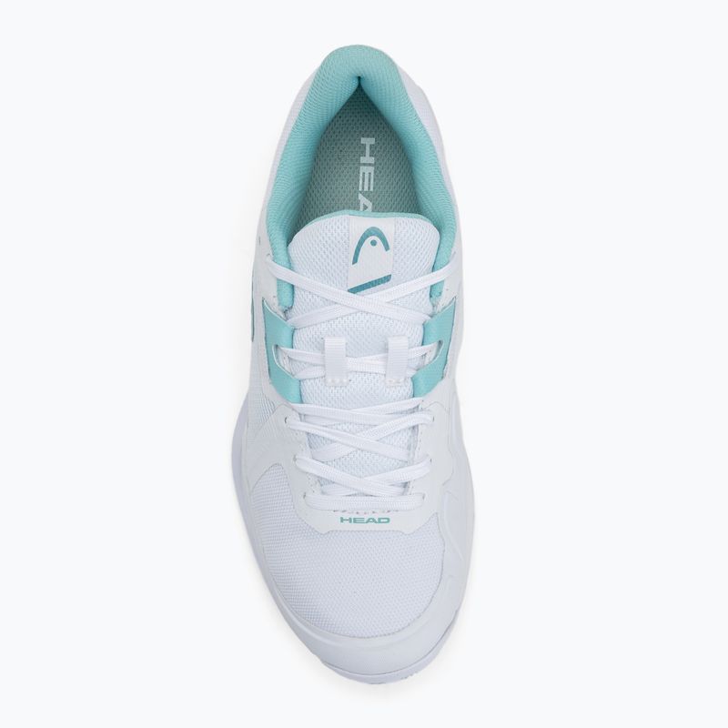 Дамски обувки за тенис HEAD Sprint Evo 3.5 Clay white/ turquise 5