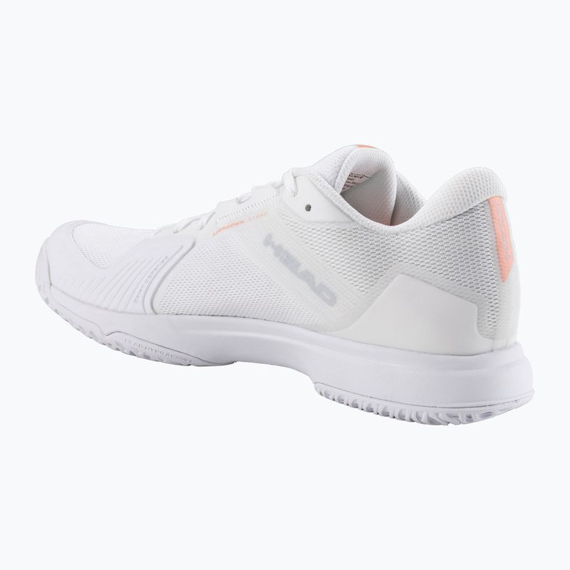 Дамски обувки за тенис HEAD Sprint Team 4.0 White/ Coral 2