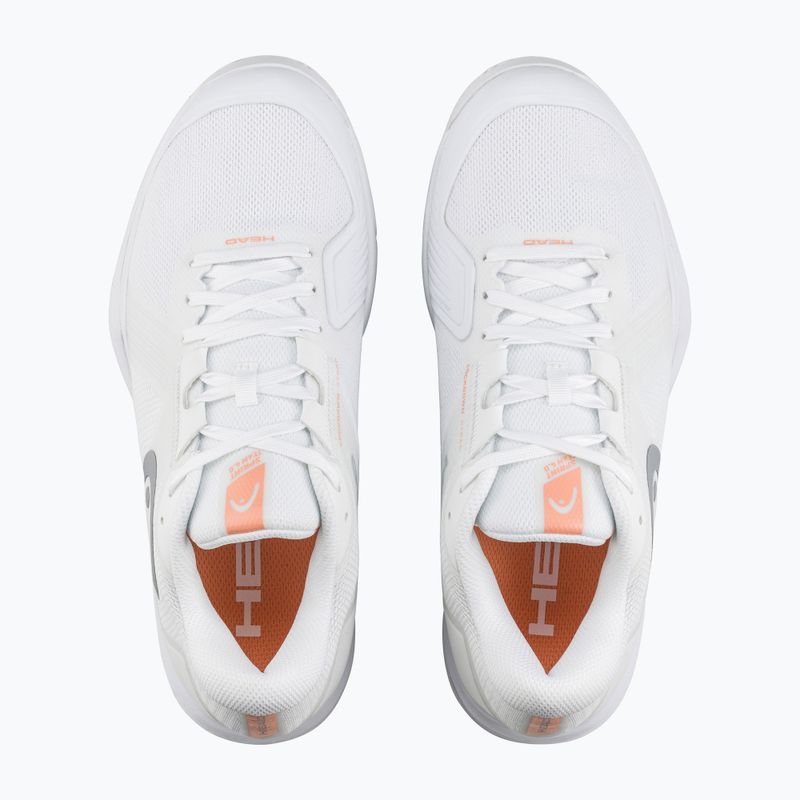 Дамски обувки за тенис HEAD Sprint Team 4.0 White/ Coral 4