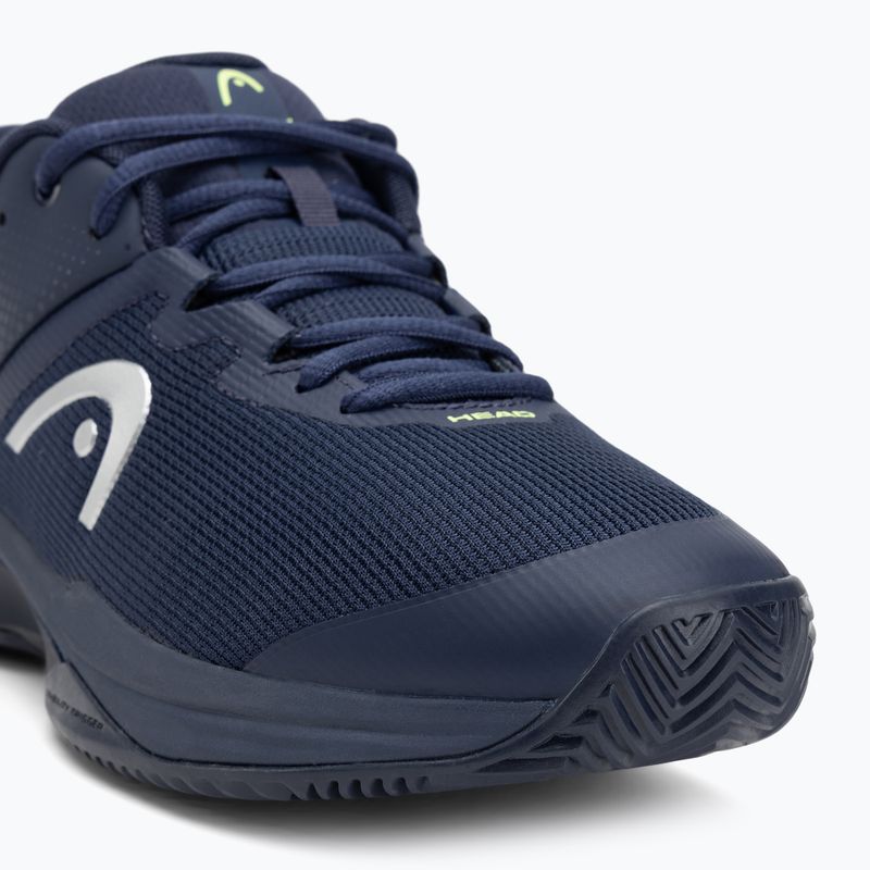 Мъжки обувки за тенис HEAD Revolt Evo 2.0 Clay navy/ lime 7