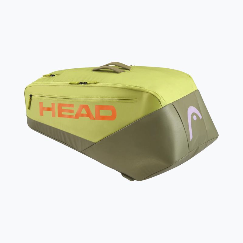 Тенис чанта HEAD Pro Racquet Bag L 62 l green/orange 2