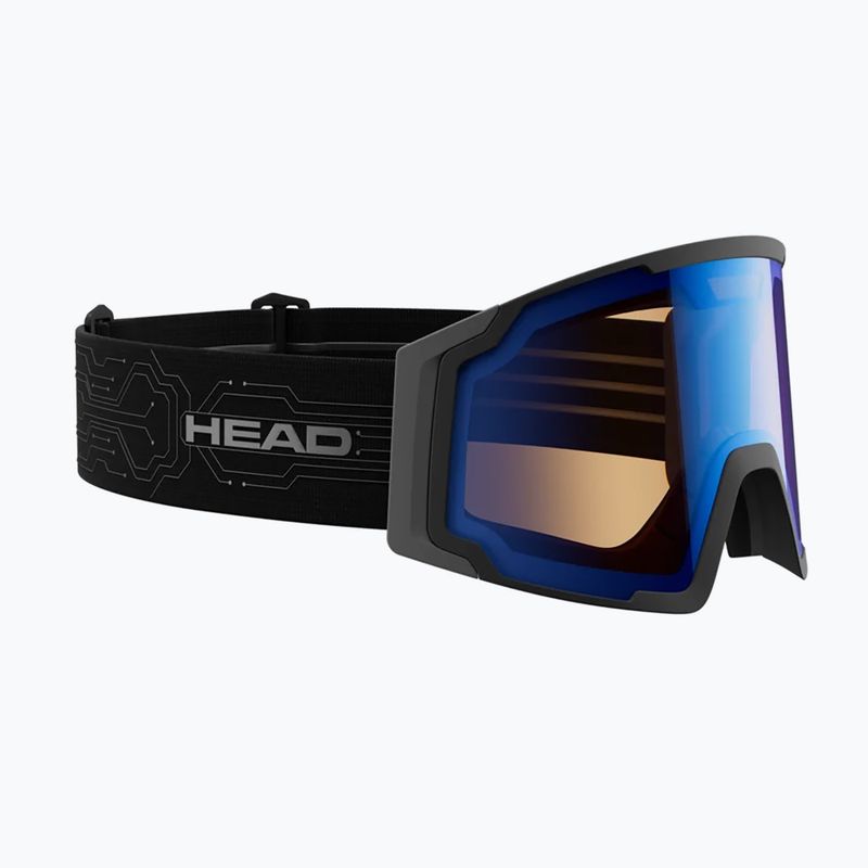 Скиорски очила HEAD Neves Sunscreen black/blue 2