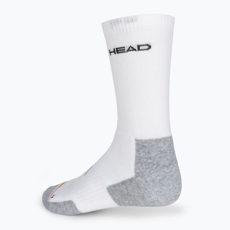 Чорапи HEAD Tennis 1P Crew Athletes white 811954WH 2