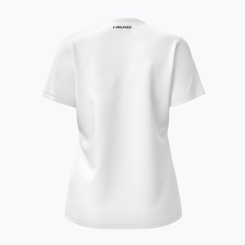Дамска тениска за тенис HEAD Club Original W white 2