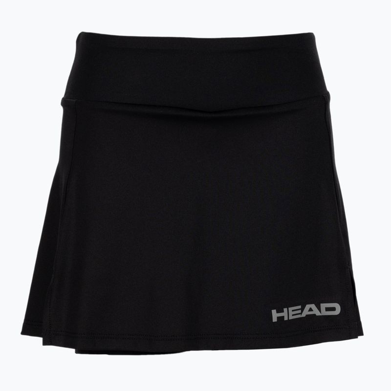 Детска пола за тенис HEAD Club Basic черна 816459