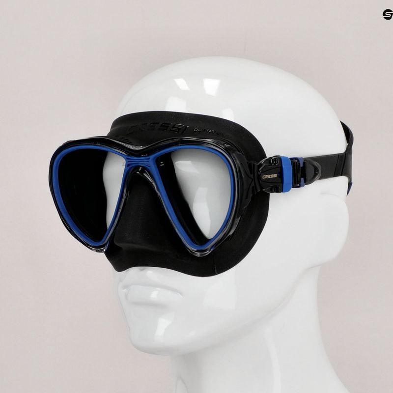 Маска за гмуркане Cressi Quantum blue DS515020 7
